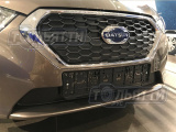 Пластиковая зимняя заглушка в решётку радиатора (утеплитель радиатора) Datsun MiDo